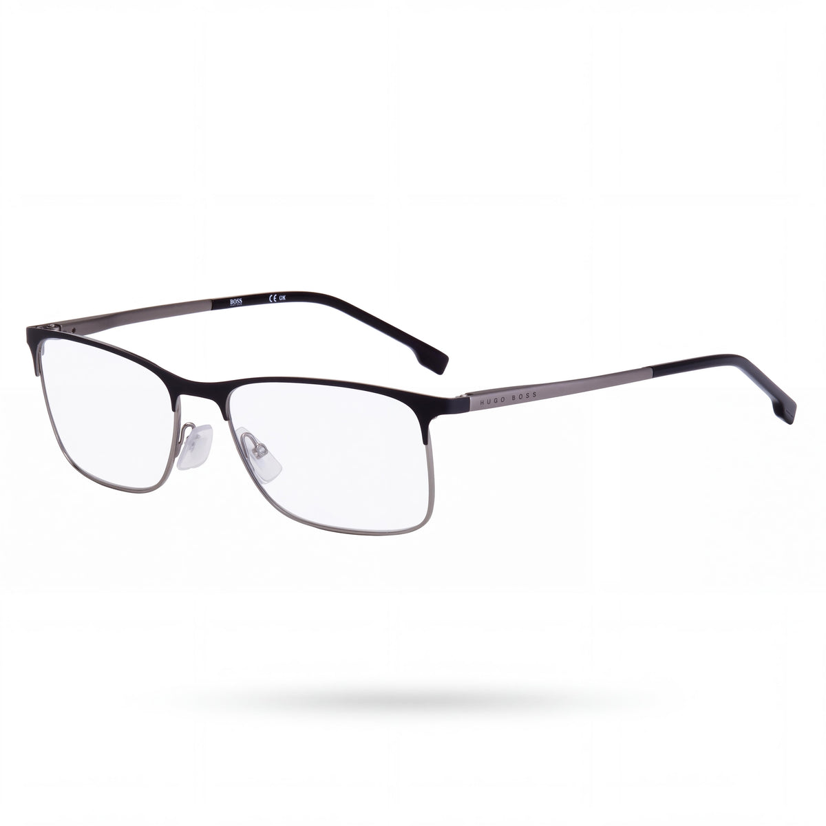 Gafas Hugo Boss Boss 1186 rutenio negro rectangulares unisex, 56 mm, Photo 1