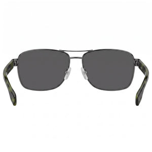 Hugo Boss BOSS 1240/S Rectangle Sunglasses for Men — interior view, Non-Polarized lens detail