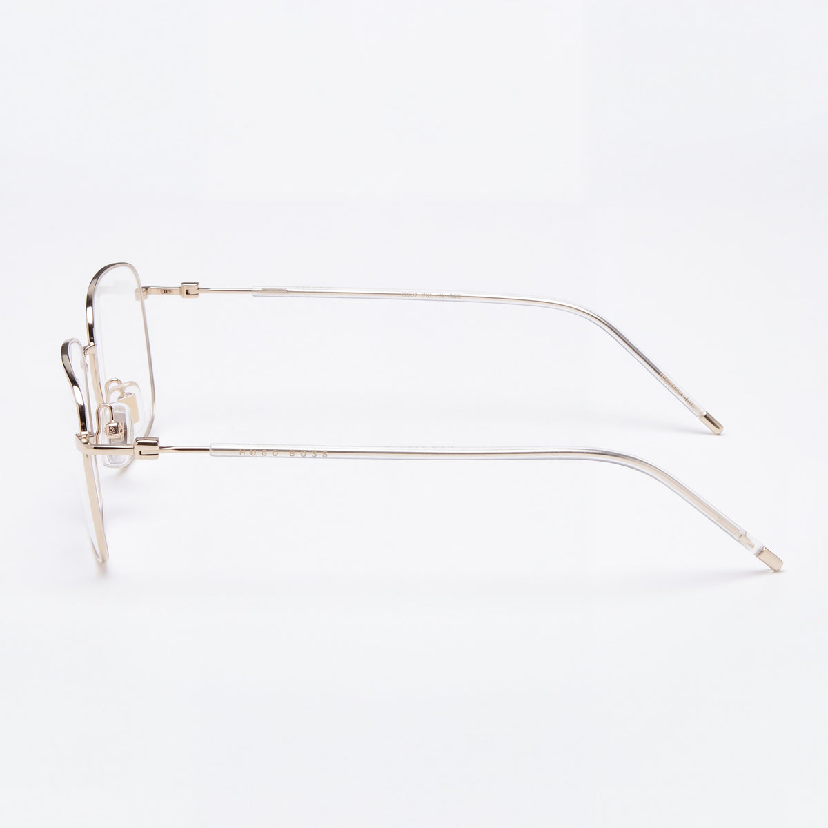 Gafas de sol Hugo Boss 1312 para mujer, marco moderno de aleación de acero dorado con lentes de policarbonato doradas de 55 mm, Photo 2