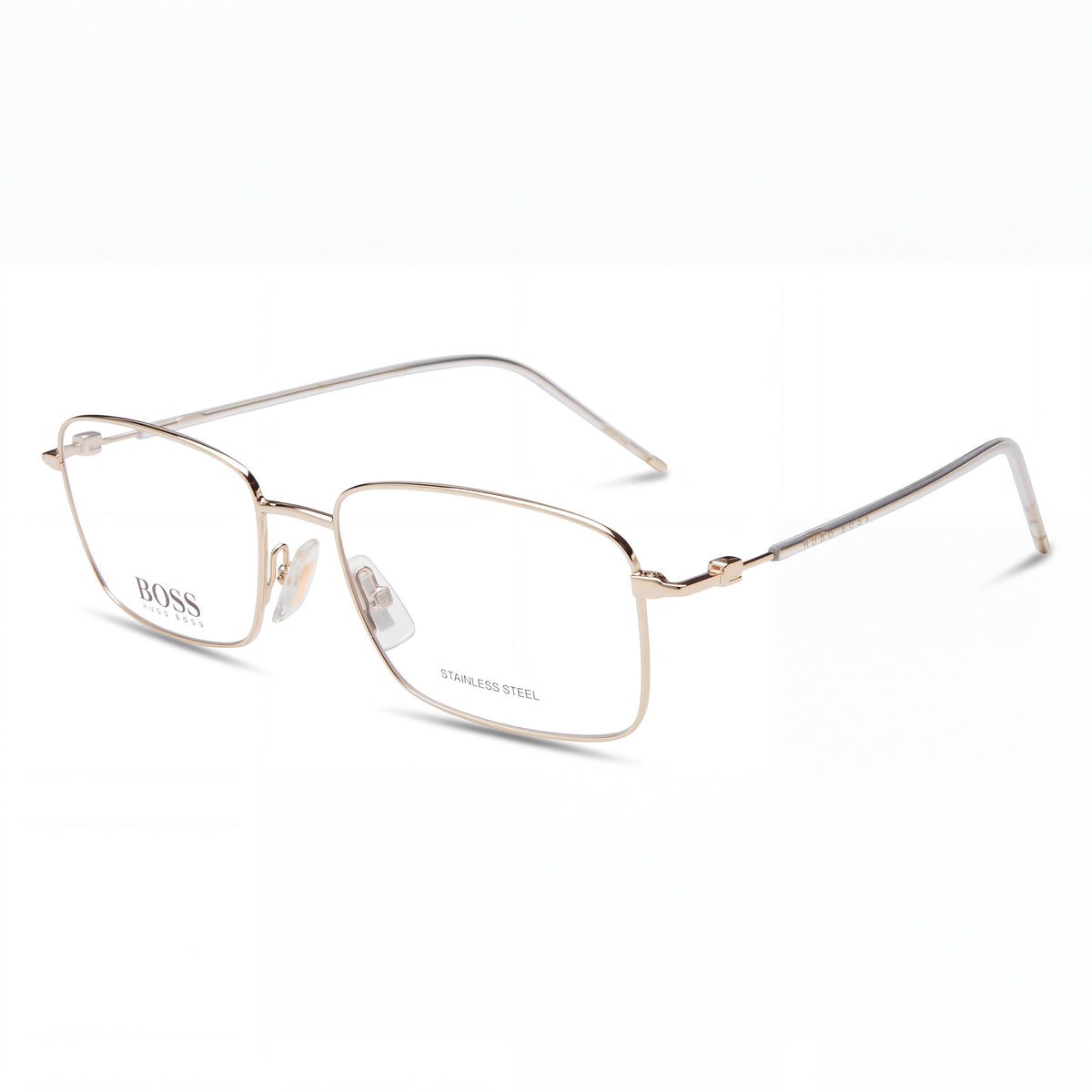 Gafas de sol Hugo Boss 1312 para mujer, marco moderno de aleación de acero dorado con lentes de policarbonato doradas de 55 mm, Photo 1
