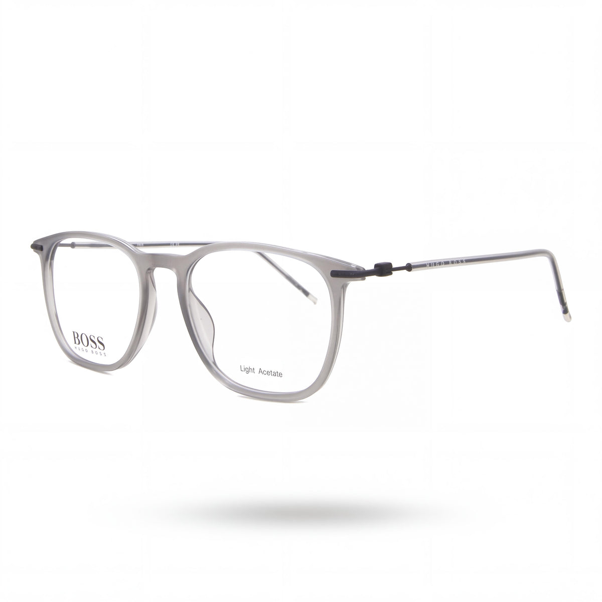 BOSS Audio Systems 1313 Gafas Unisex con Montura de Plástico Gris y Lentes de Policarbonato sin Graduación 50-18-145mm, Photo 1