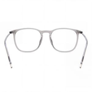 Hugo Boss Boss 1313 Square Eyeglasses Unisex — side view, Grey Plastic temples