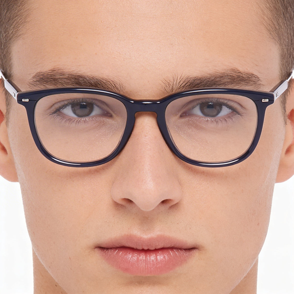 Gafas graduadas Hugo Boss Boss 1359/bb Gris a rayas azules unisex, 52 mm, Photo 3