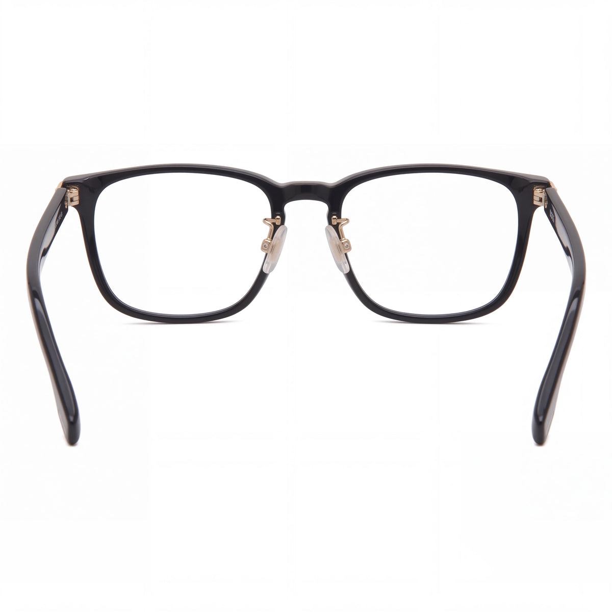 Hugo Boss Boss 1408/F Black Gold Square Eyeglasses Unisex, 54mm, Photo 4