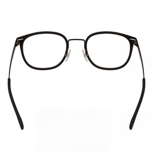 Hugo Boss Boss 1427 Rectangle Eyeglasses for Men — front view, Alloy Steel