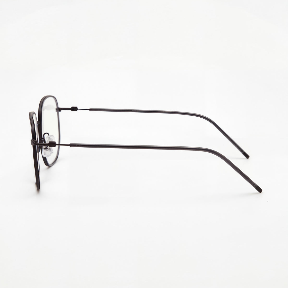 Gafas graduadas unisex Hugo Boss Boss 1430 cuadradas negro mate, 53 mm, Photo 2