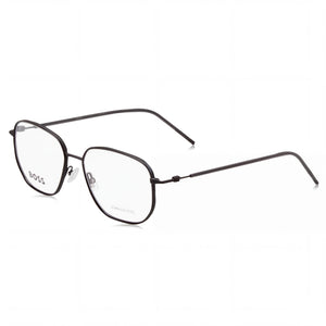Hugo Boss Boss 1430 Matt Black Square Eyeglasses Unisex, Alloy Steel frame