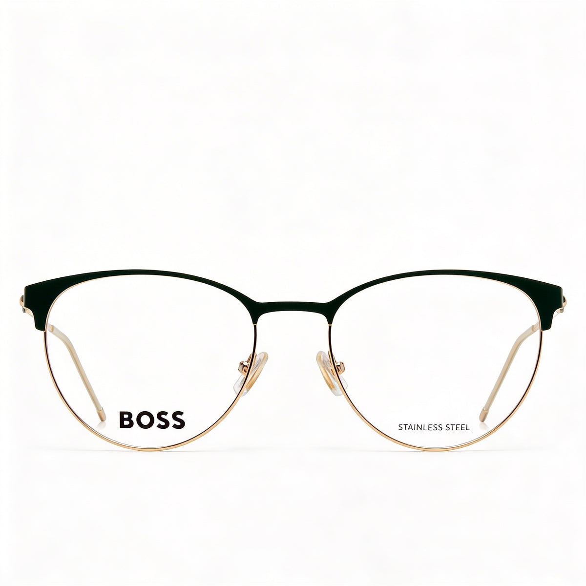 Hugo Boss Boss 1460 Gafas Ovaladas Doradas Unisex, Acero Aleado 52mm, Photo 2