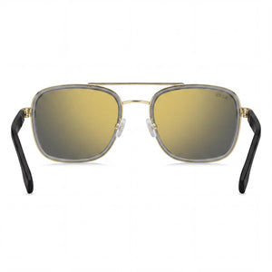 Hugo Boss Boss 1486/S Square Sunglasses for Women — interior view, Non-Polarized lens detail