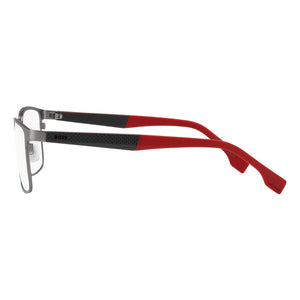 Hugo Boss BOSS 1488 Rectangle Eyeglasses for Men — front view, Metal