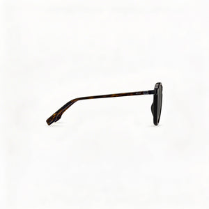 Hugo Boss BOSS 1491/S Round Sunglasses Men — side view, Non-Polarized Grey lens