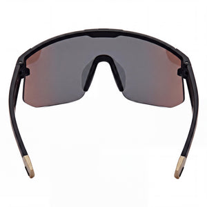 Hugo Boss Boss 1500/S Rectangle Sunglasses Women — side view, Non-Polarized Silver Mirror High Contrast lens