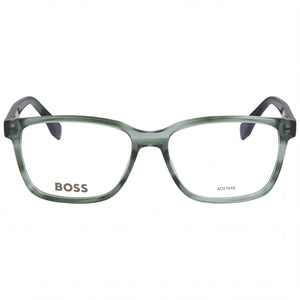 Hugo Boss Boss 1517 Rectangle Eyeglasses for Men — front view, Acetate