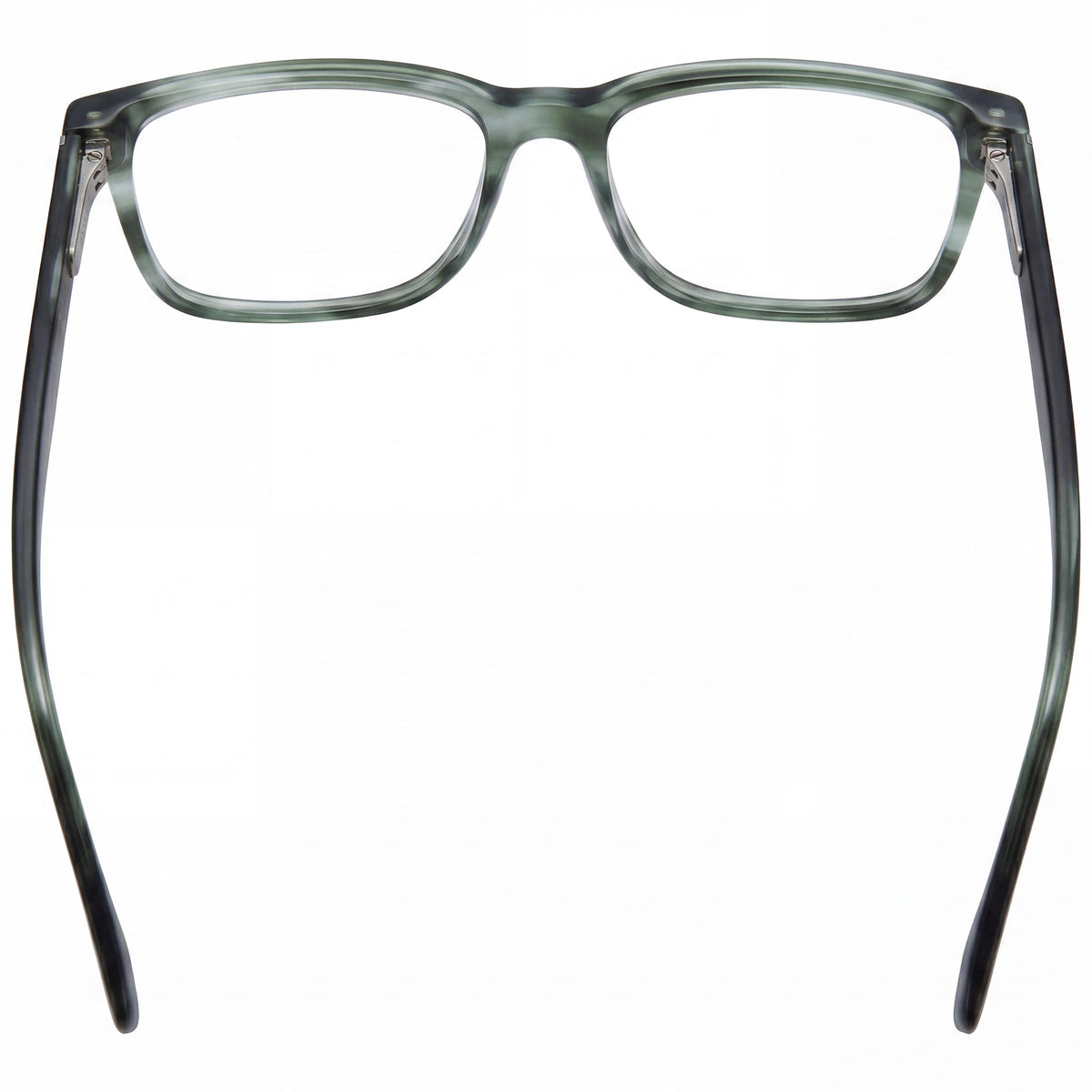 Hugo Boss Boss 1517 Green Horn Square Eyeglasses for Men, Acetate 57mm, Photo 4