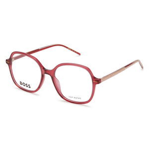 Hugo Boss Boss 1525 Red Square Eyeglasses for Women, Magnesium frame