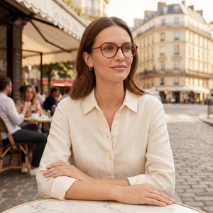 Hugo Boss Boss 1525 Red Eyeglasses Women — lifestyle wear, reading and close-up wear