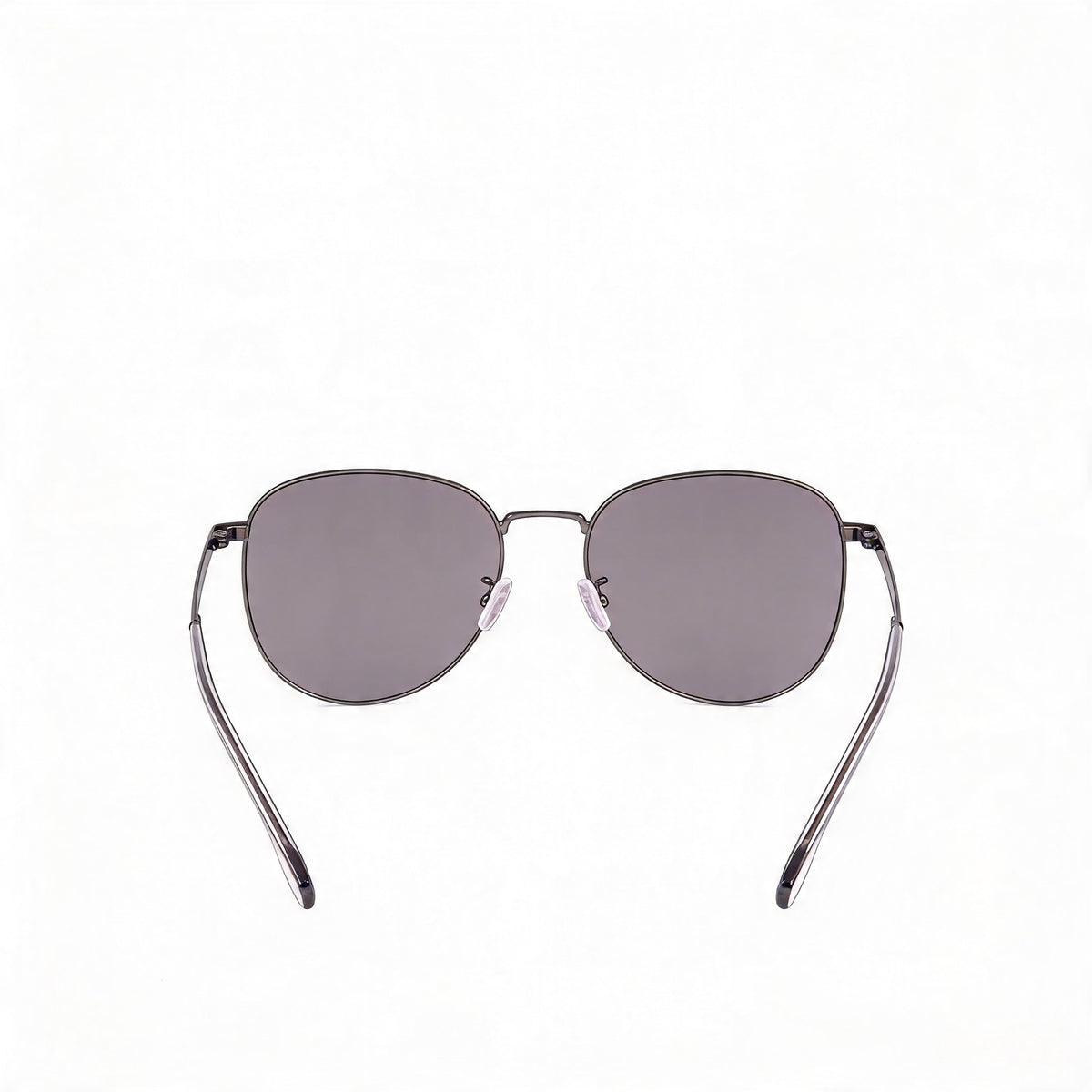 Hugo Boss Gafas de sol unisex modernas de acero inoxidable con espejo plateado, rutenio y sin polarizar con protección UV 57-18-145 mm, Photo 3