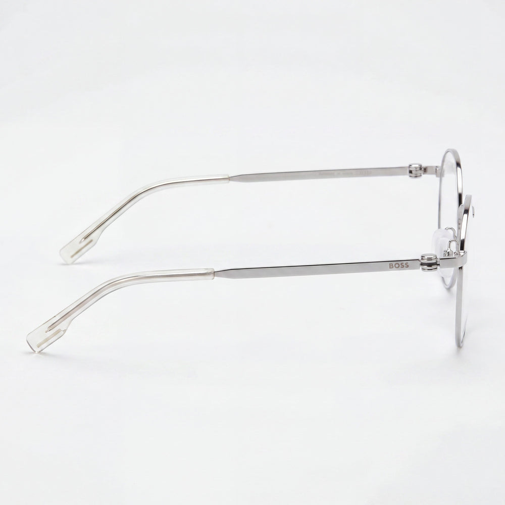 Hugo Boss Boss 1539/f Round Unisex Eyeglasses — front view, Alloy Steel