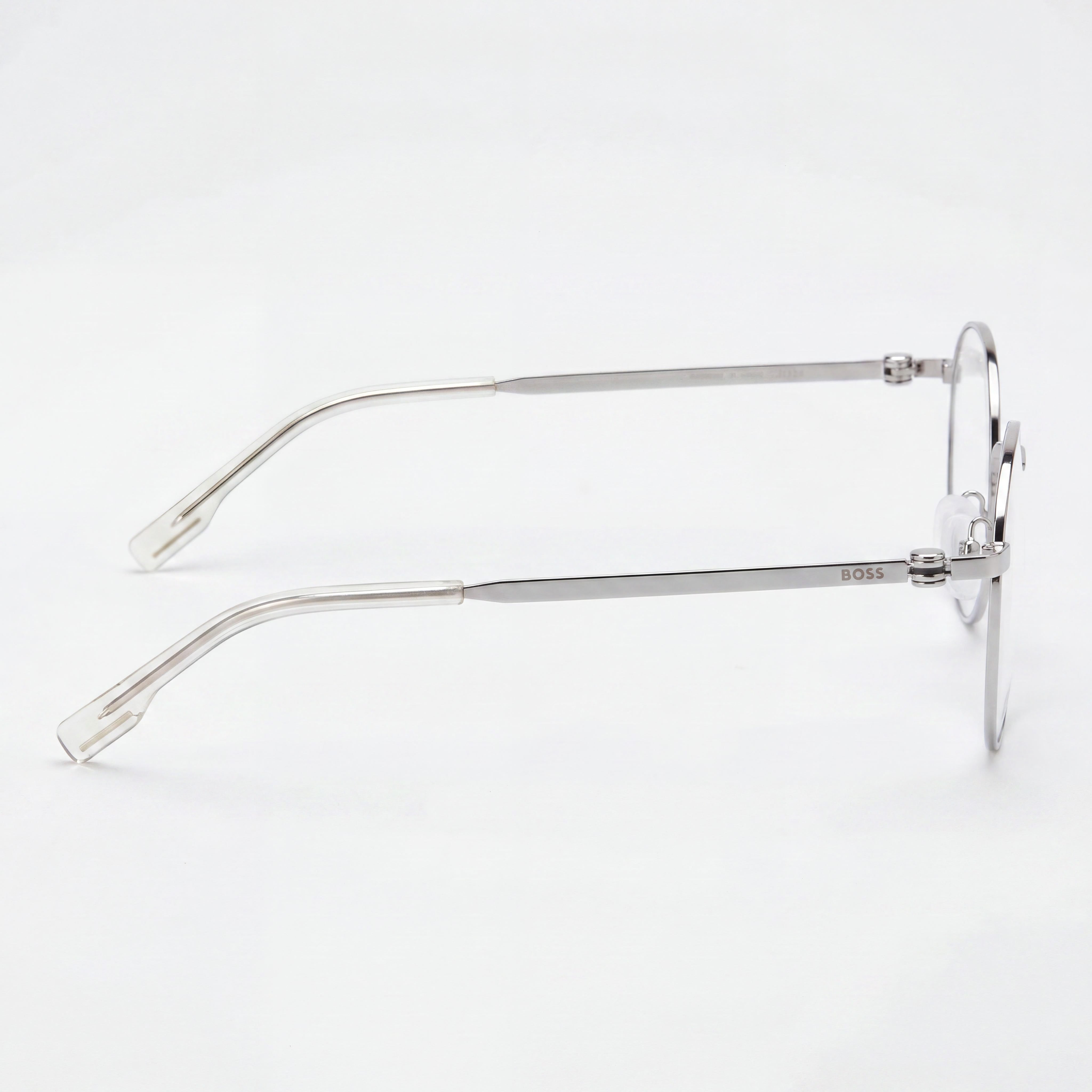 Hugo Boss Boss 1539/f Ruthenium Round Unisex Eyeglasses, Alloy Steel, Photo 2