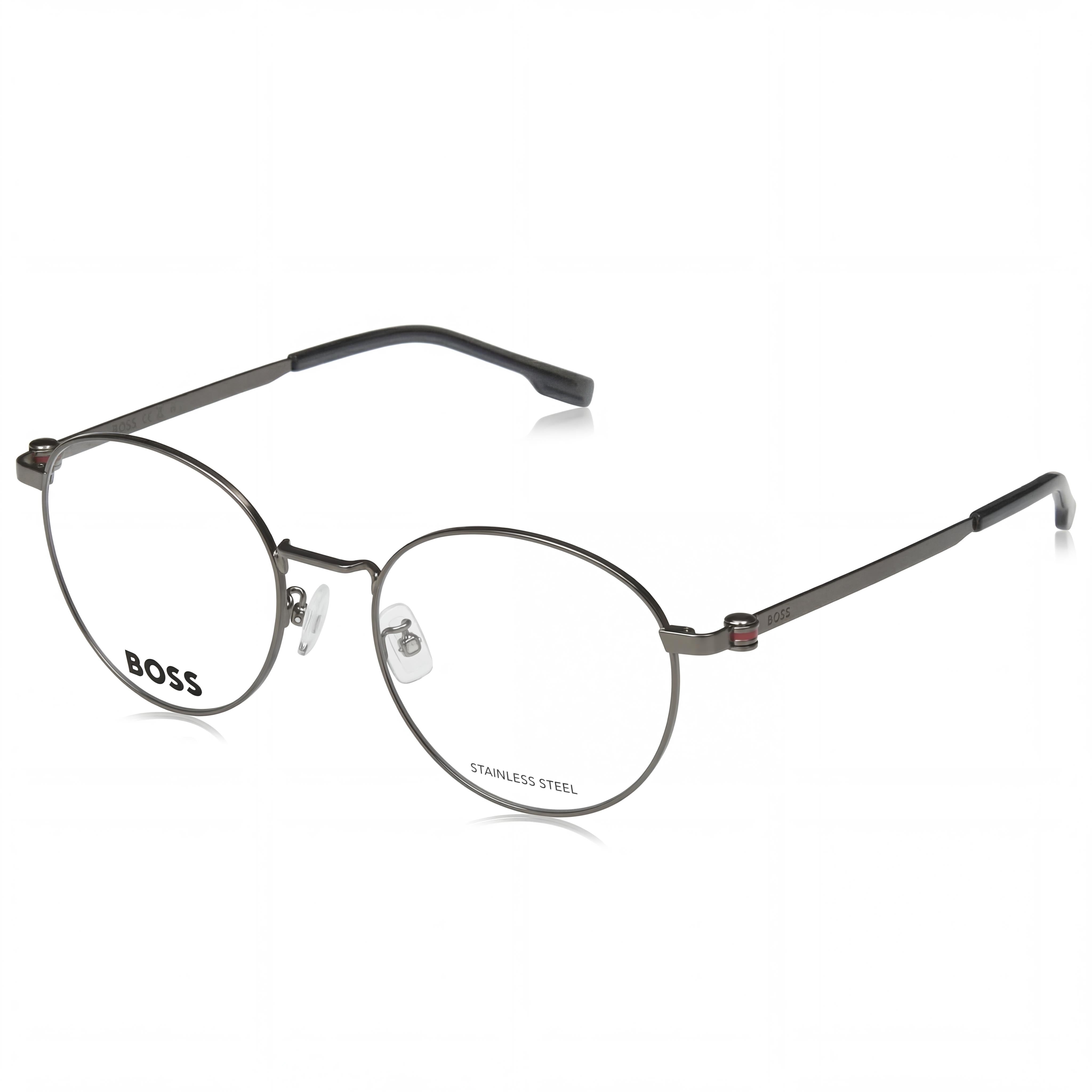 Gafas redondas de aleación de acero Hugo Boss Boss 1539/f Dark Ruth para hombre, Photo 1