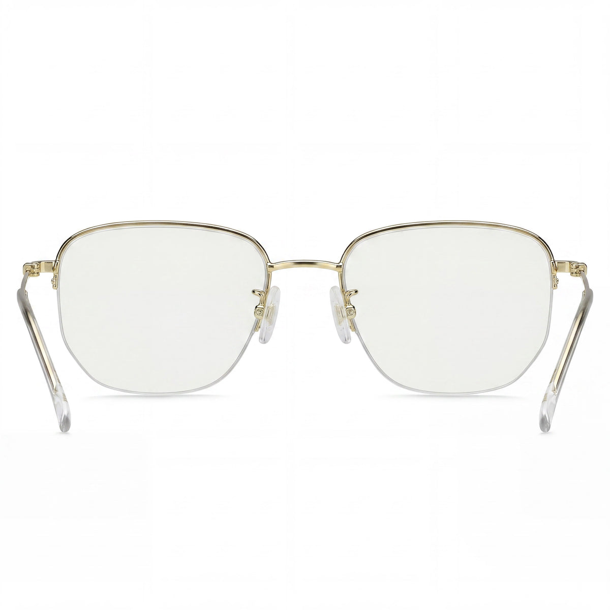Hugo Boss Boss 1544-F Gold Square Eyeglasses Unisex, 54mm, Photo 2