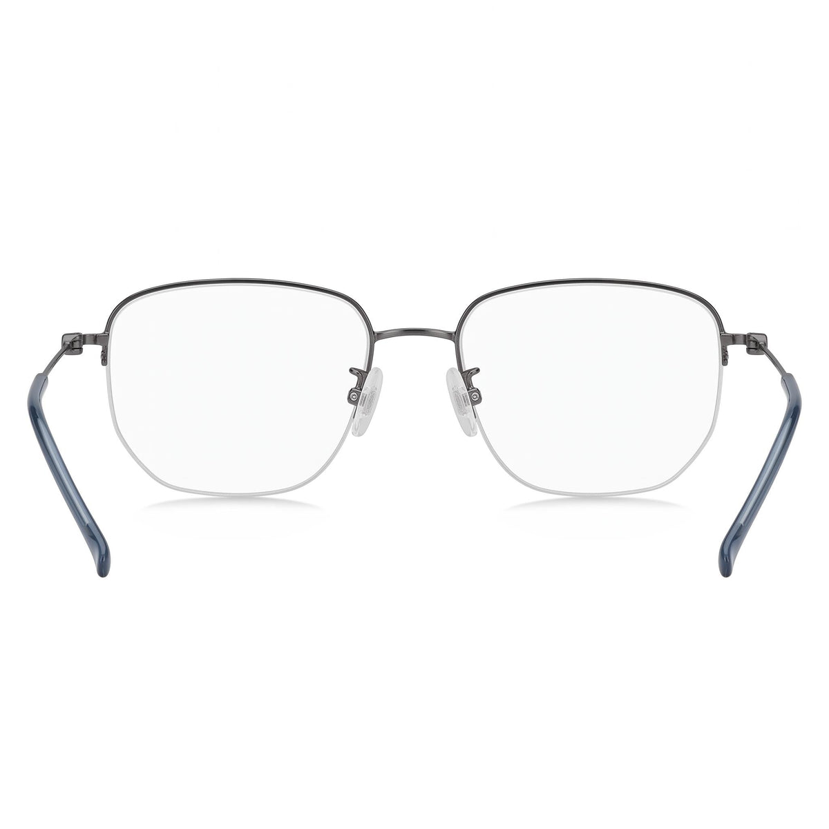 Hugo Boss Boss 1544-F Silver Rectangle Eyeglasses for Men, 54mm, Photo 3