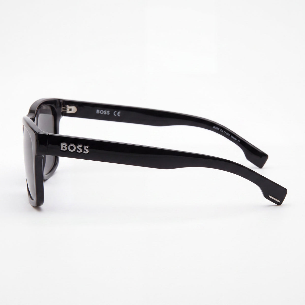Hugo Boss BOSS 1569/S Black/Grey Rectangle Sunglasses for Men, 55mm, Photo 3