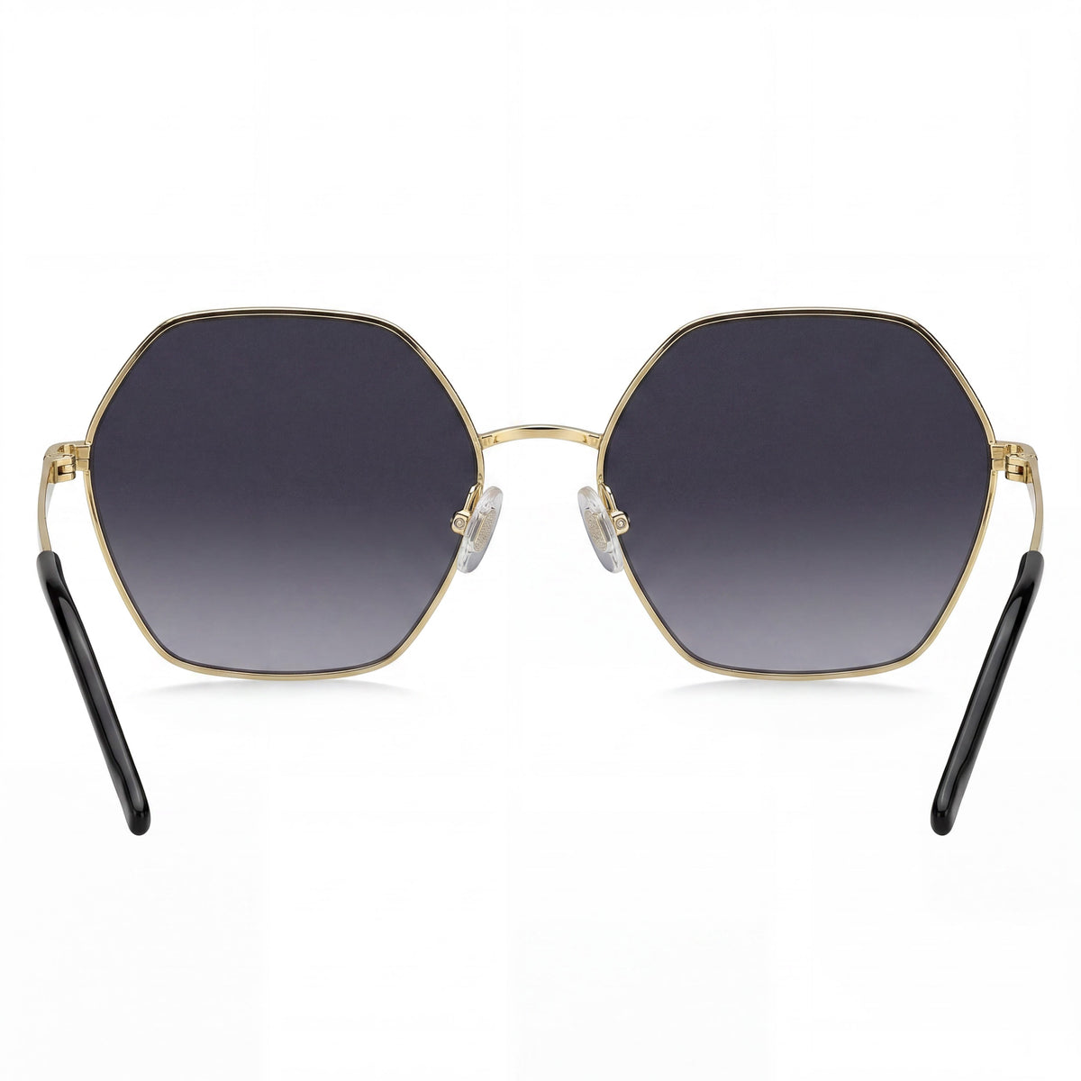 Gafas de sol redondas Hugo Boss BOSS 1589/S negro dorado gris para mujer, 57mm, Photo 4
