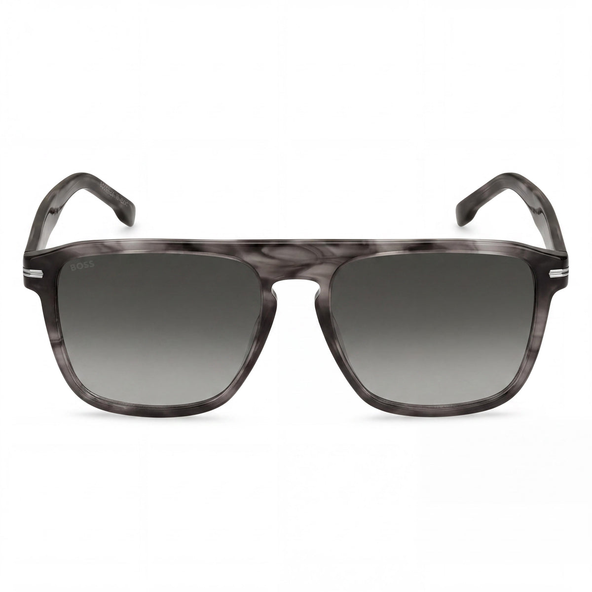 Gafas de sol rectangulares para mujer Hugo Boss BOSS 1599/S en color cuerno gris, 56 mm, Photo 2