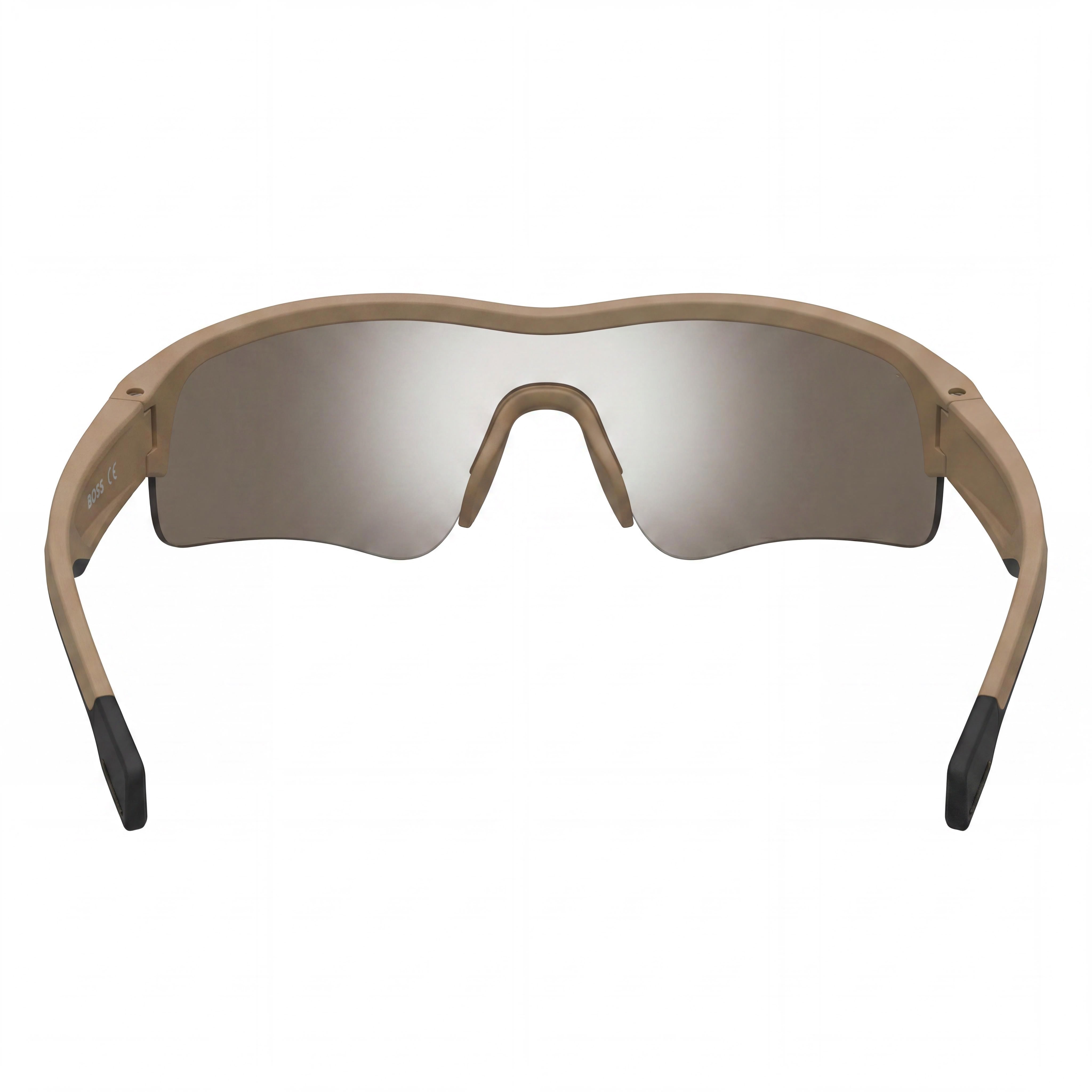 Hugo Boss Boss 1607/S Gafas de sol unisex tipo pantalla color beige, 99mm, Photo 4