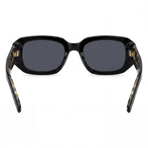 Hugo Boss BOSS 1608/S Rectangle Sunglasses for Women — interior view, Non-Polarized lens detail