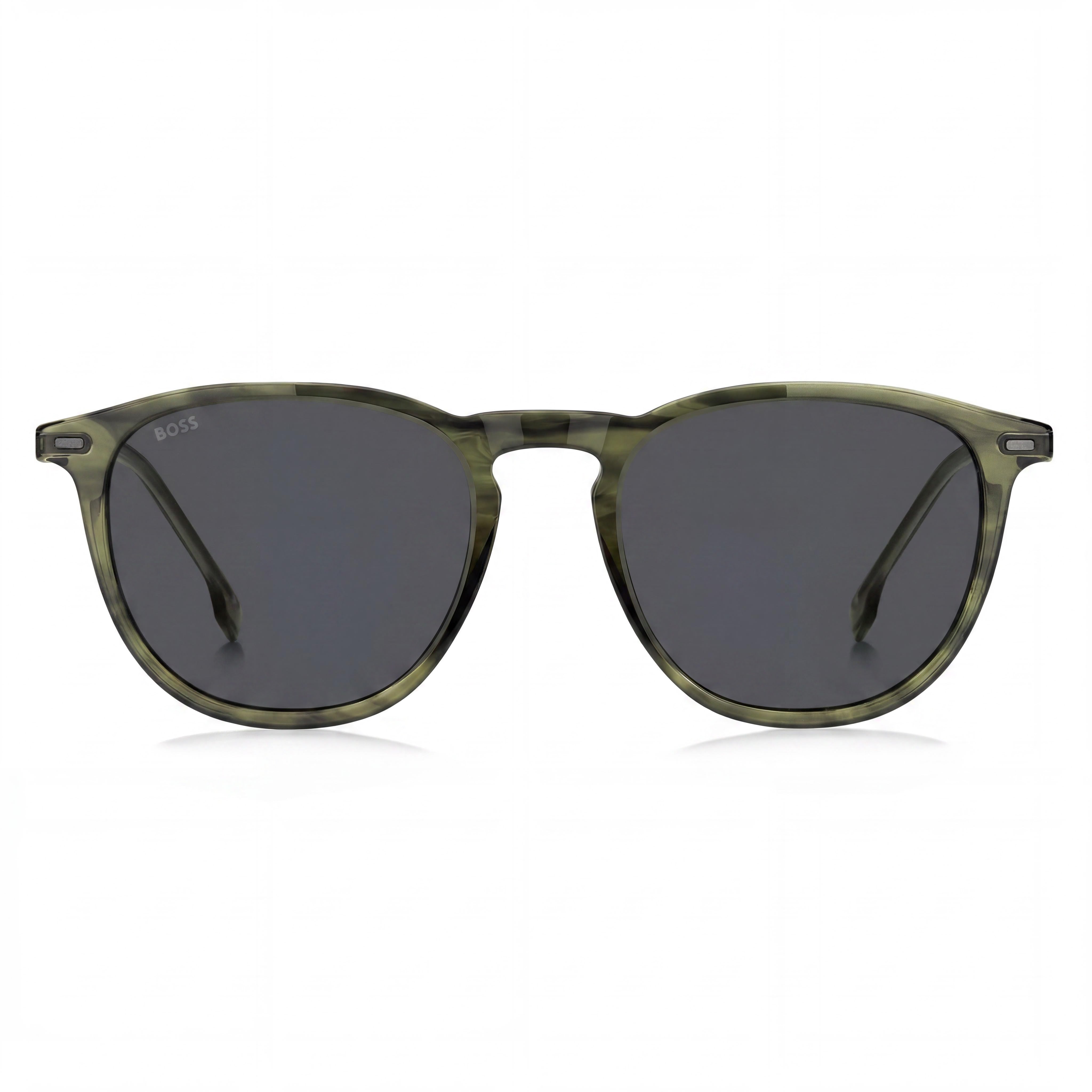 Gafas de Sol Redondas Grises para Hombre Hugo Boss Boss 1639/S, 52mm, Photo 2