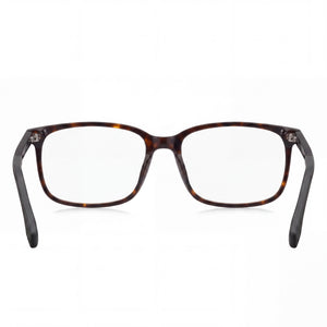 Hugo Boss Boss 1681 086 Rectangle Eyeglasses Women — side view, Black Stainless Steel temples