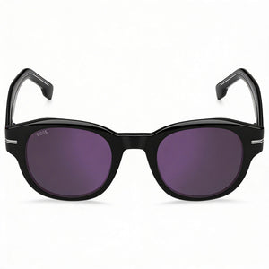 Hugo Boss BOSS 1717/S Oval Sunglasses for Women — front view, Acetate frame