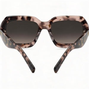 Hugo Boss BOSS 1732/G/S Rectangle Sunglasses Women — side view, Non-Polarized Brown Shaded lens