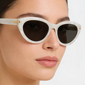 Hugo Boss BOSS 1779/S Cat Eye Sunglasses for Women — interior view, Non-Polarized lens detail