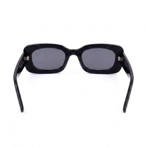 Hugo Boss Casual Rectangle Sunglasses for Women — interior view, Non-Polarized lens detail