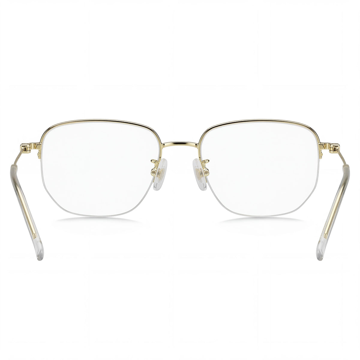 Hugo Boss Casual BOSS 1544/F Gold Round Eyeglasses Unisex, 54mm, Photo 4