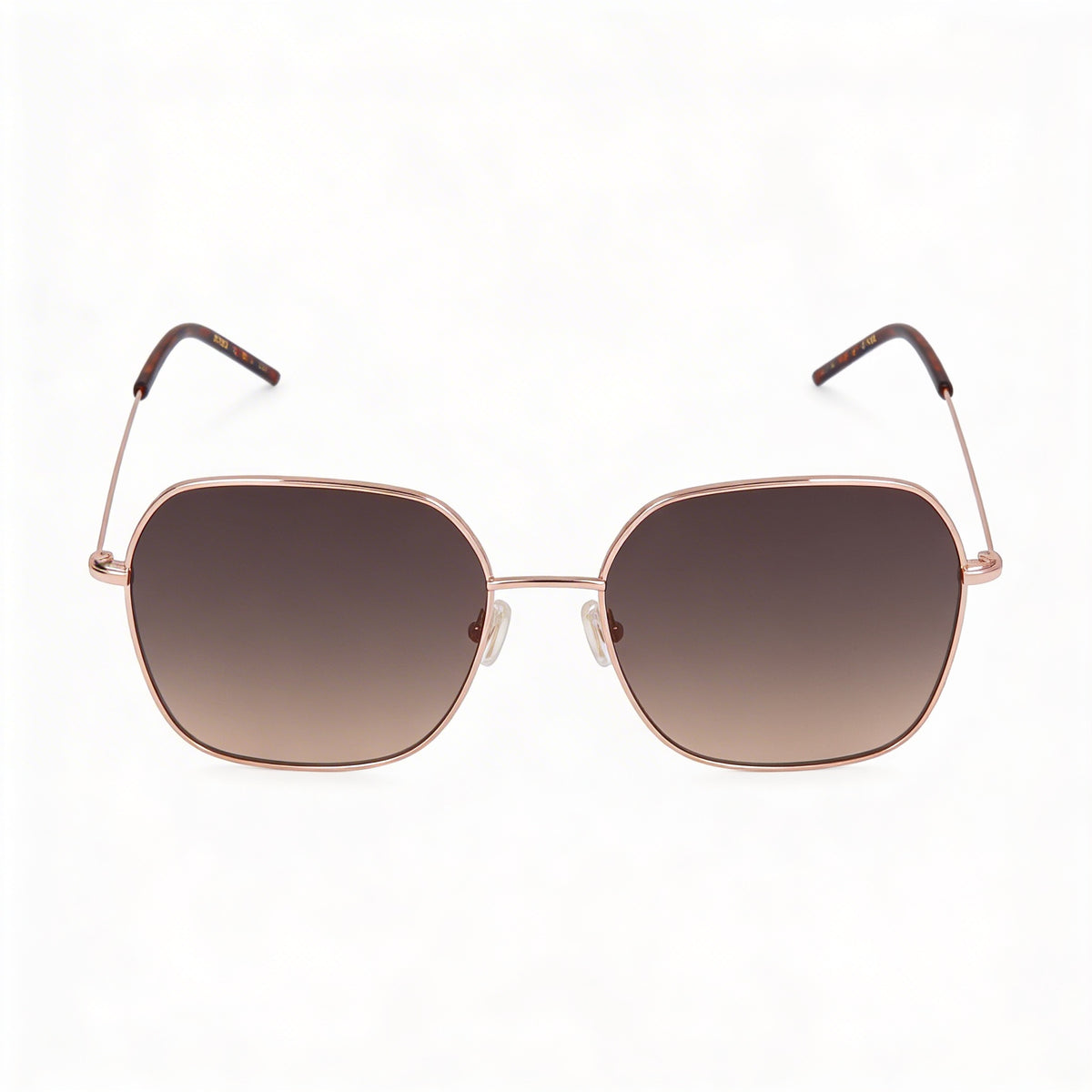 Lentes de Sol Cuadrados Hugo Boss Casual Oro Cobre para Mujer, 58mm, Photo 2