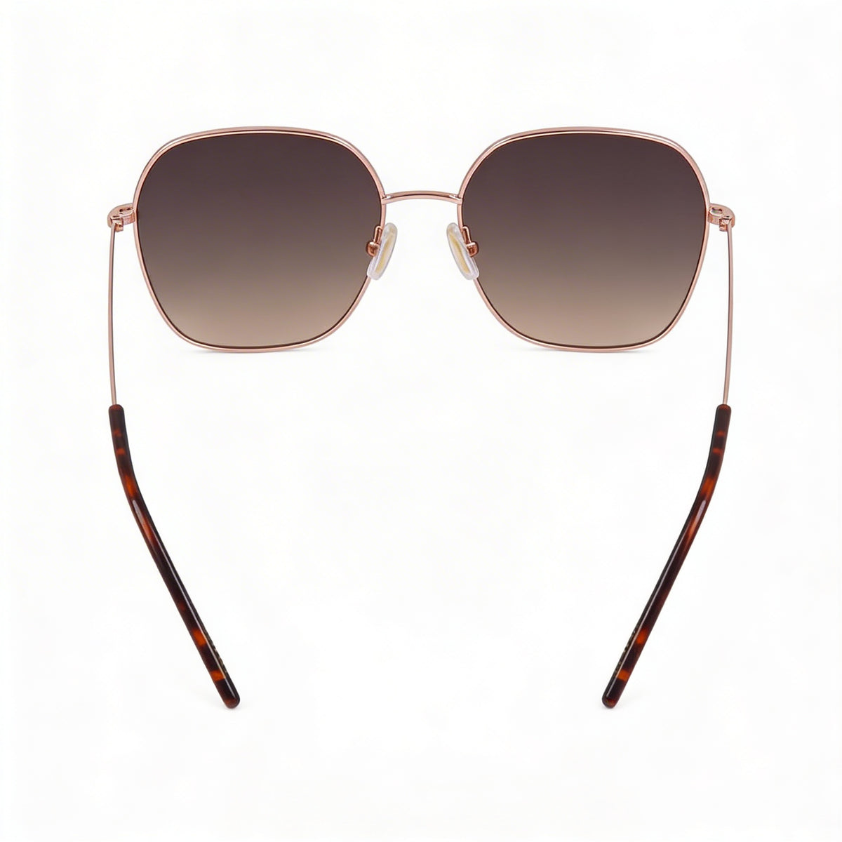 Lentes de Sol Cuadrados Hugo Boss Casual Oro Cobre para Mujer, 58mm, Photo 3