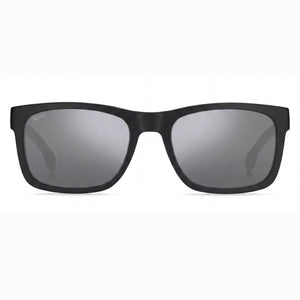 Hugo Boss Classic Rectangle Sunglasses for Men — front view, Cellulose Propionate frame