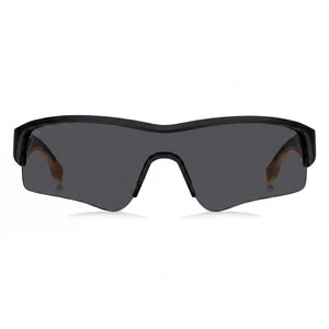 Hugo Boss Classic Shield Sunglasses for Men — front view, Plastic frame