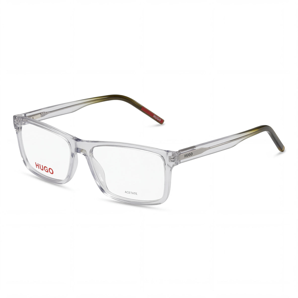 Gafas graduadas Hugo Boss Classic HG 1262 rectangulares gris verde para mujer, 55 mm, Photo 1