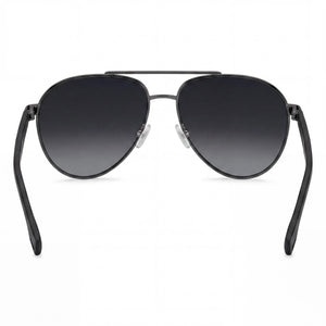 Hugo Boss Contemporary Aviator Sunglasses Unisex — interior view, Non-Polarized lens detail