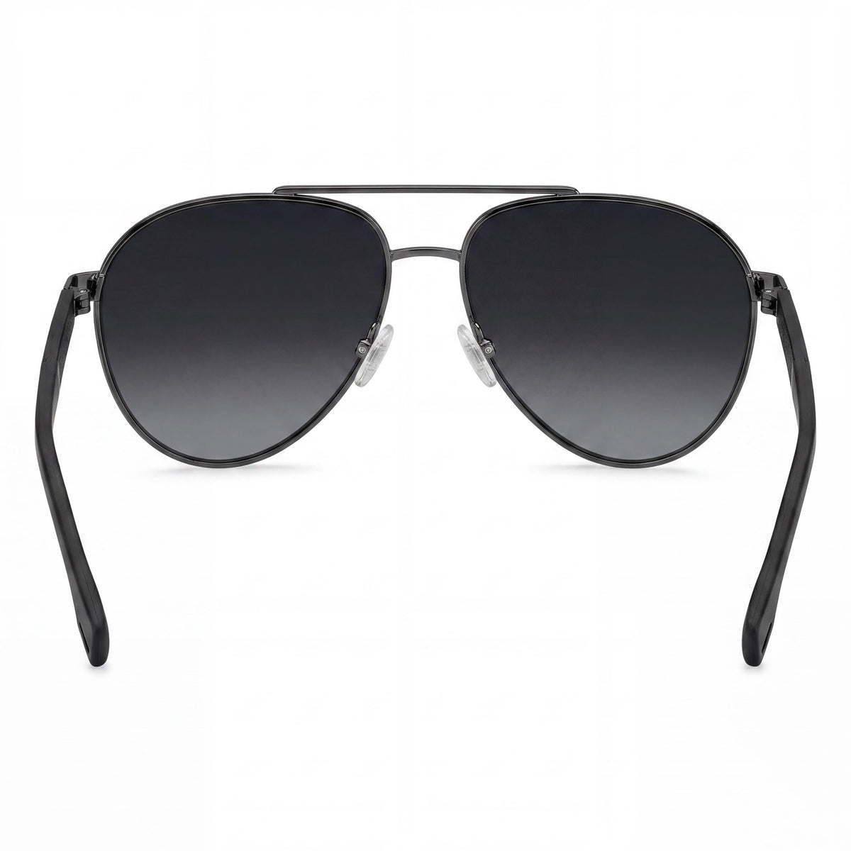 Gafas de sol tipo aviador Hugo Boss grises unisex, 60 mm, Photo 4