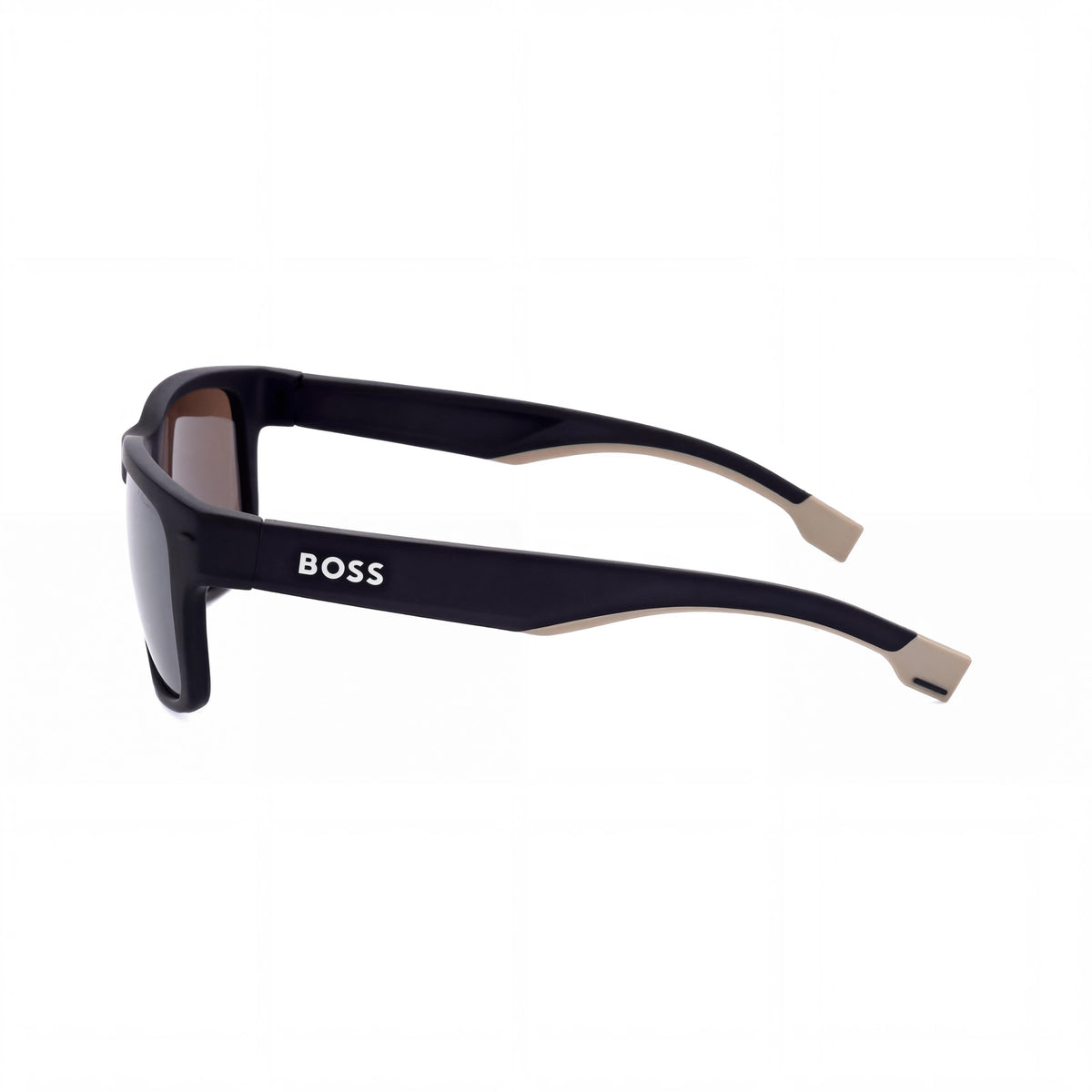 Hugo Boss Contemporary BOSS 1497 Gafas de sol rectangulares negras unisex, 57mm, Photo 3