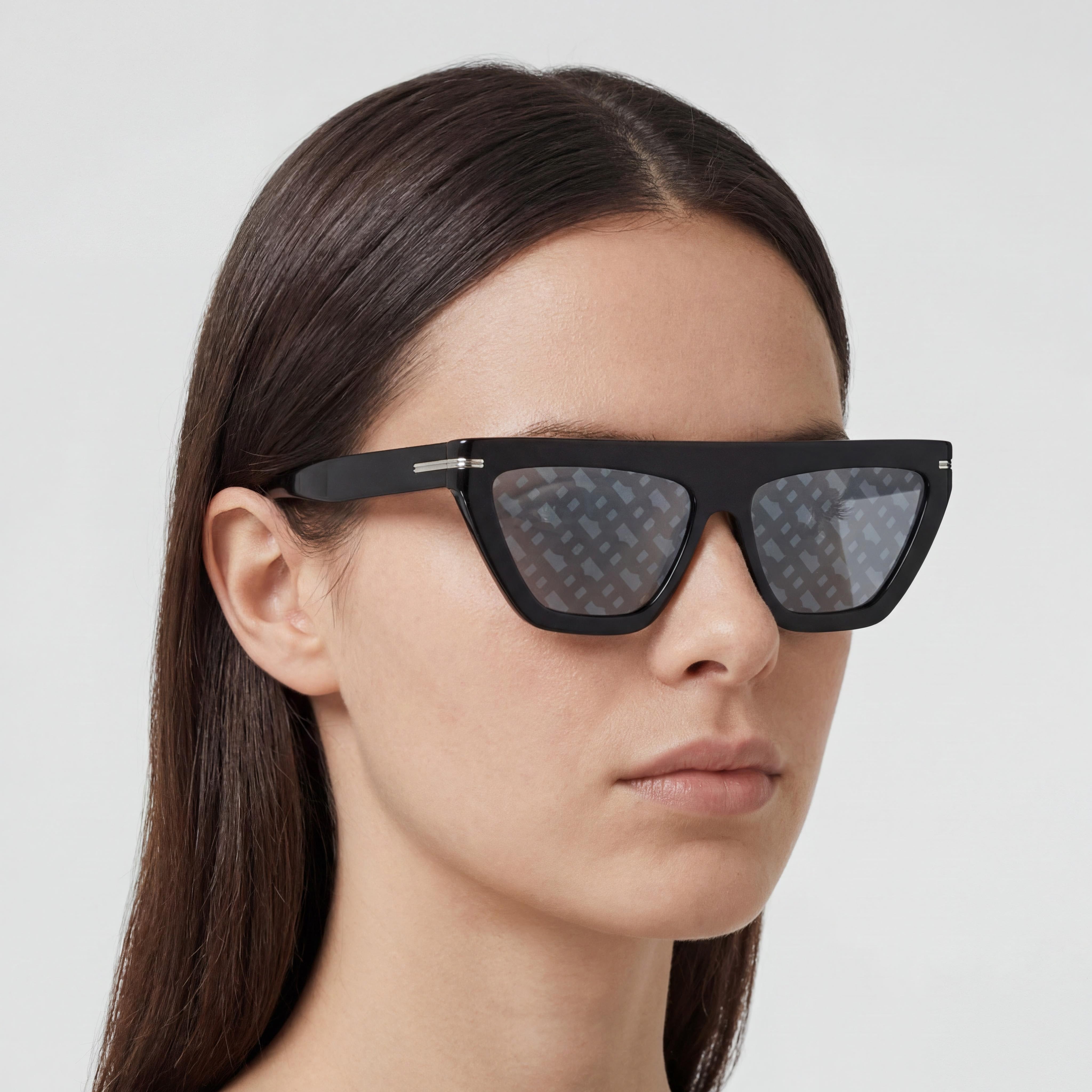 Hugo Boss Distinctive Codes Black Grey Sunglasses for Women, 58mm, Photo 5