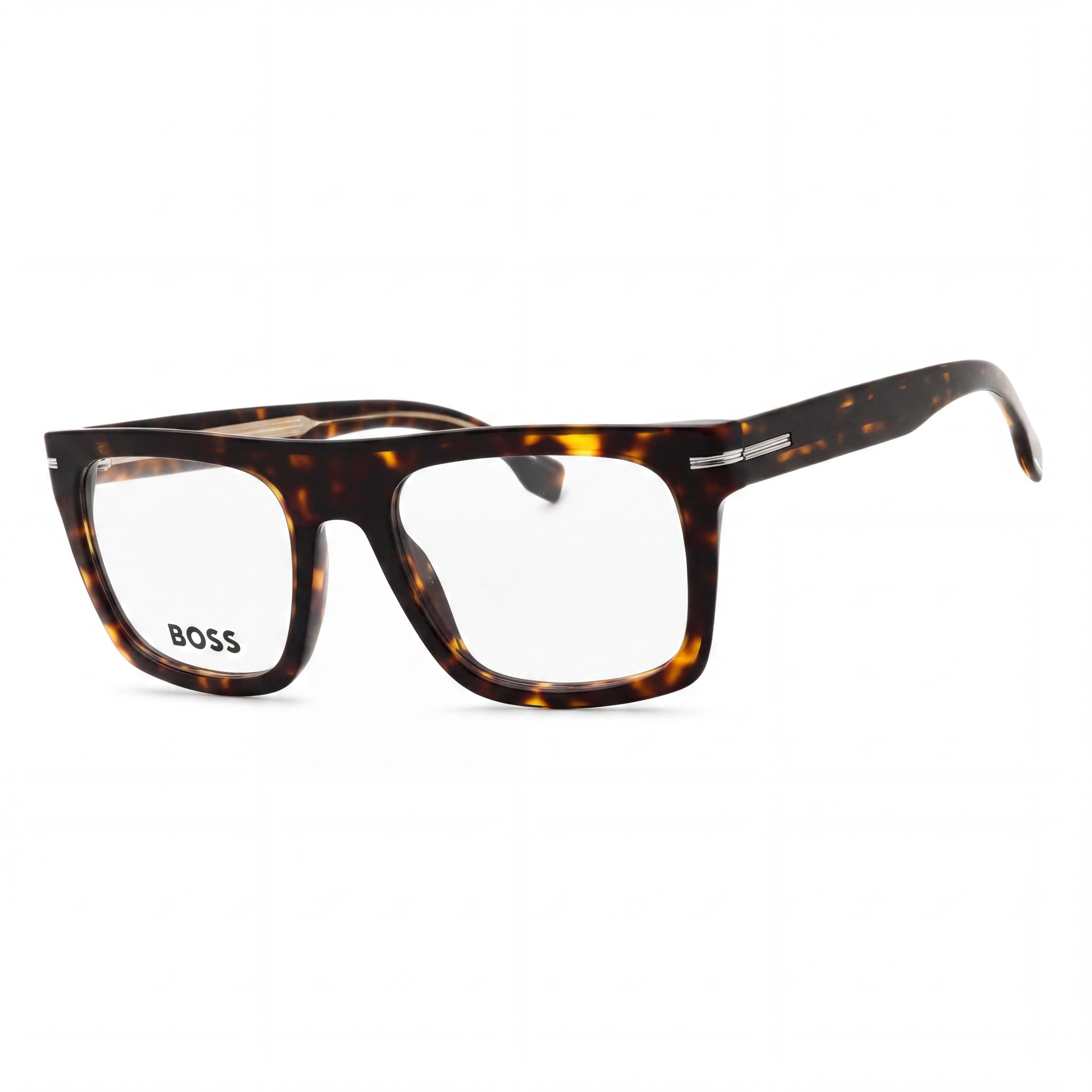 Hugo Boss 1597 086 Rectangle Eyeglasses for Men, ECO ACETATE 52mm, Photo 1