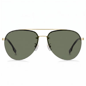 Hugo Boss Aviator Sunglasses for Women — front view, Metal frame