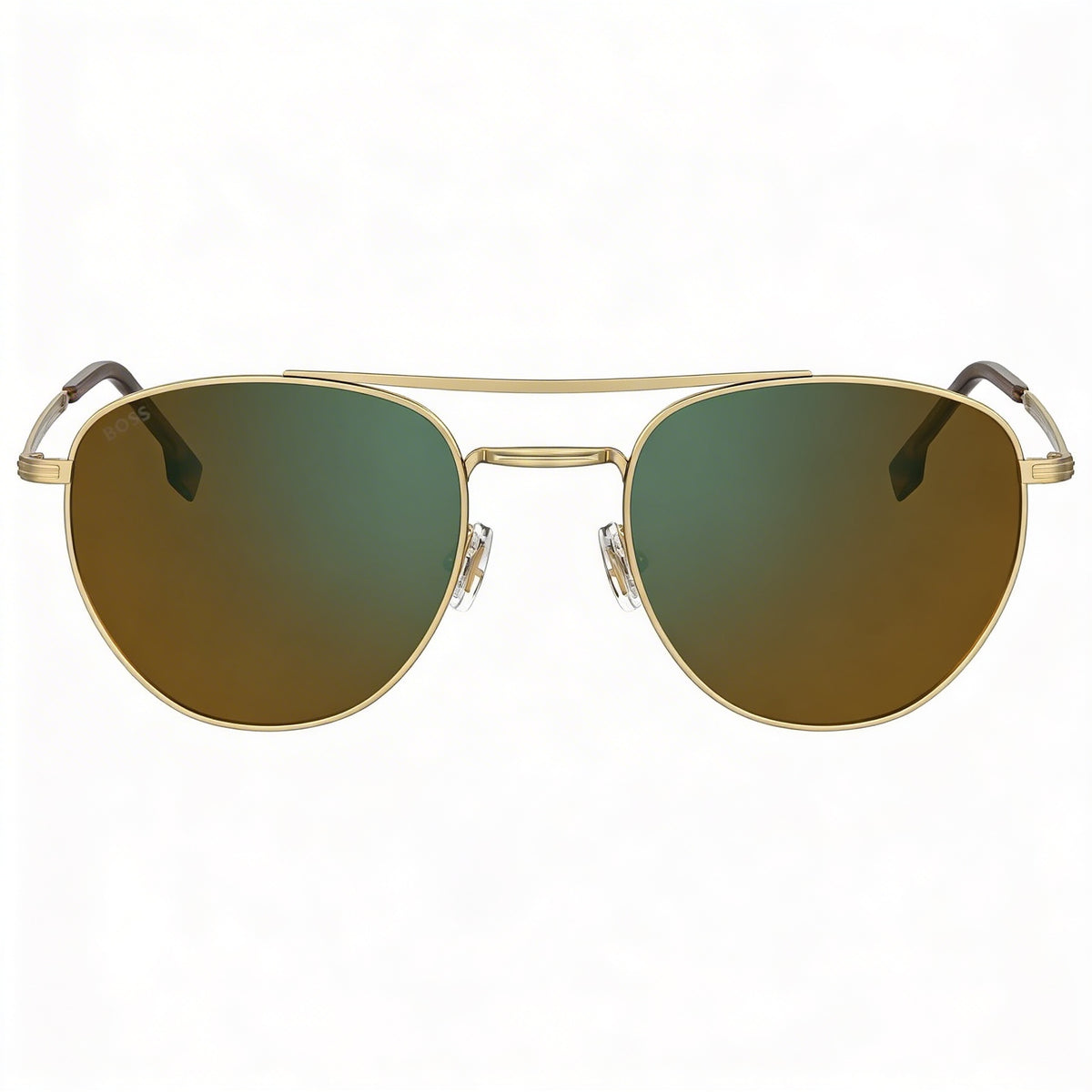 Gafas de sol Hugo Boss para mujer, modernas, negras y doradas, de acero inoxidable, no polarizadas, con protección UV del 100%, 53 mm, Photo 2